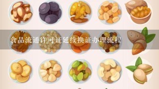 食品流通许可证延续换证办理流程