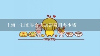 上海一扫光零食店加盟费用多少钱