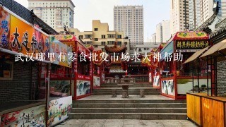 武汉哪里有零食批发市场求大神帮助