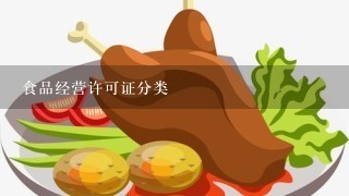 食品经营许可证分类