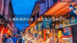 6只猫跨境供应链1件代发会有标记吗