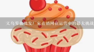 义乌零食批发厂家直销网在运营中的最大挑战是什么